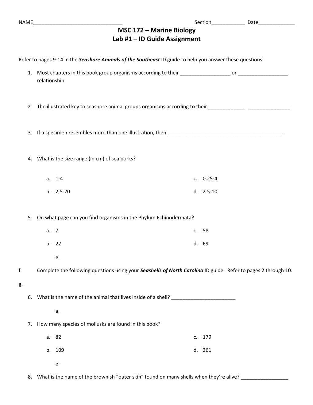 Lab #1 ID Guide Assignment