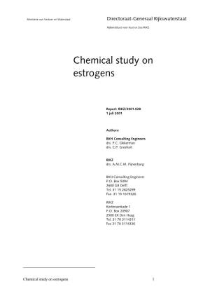 Chemical Study on Estrogens