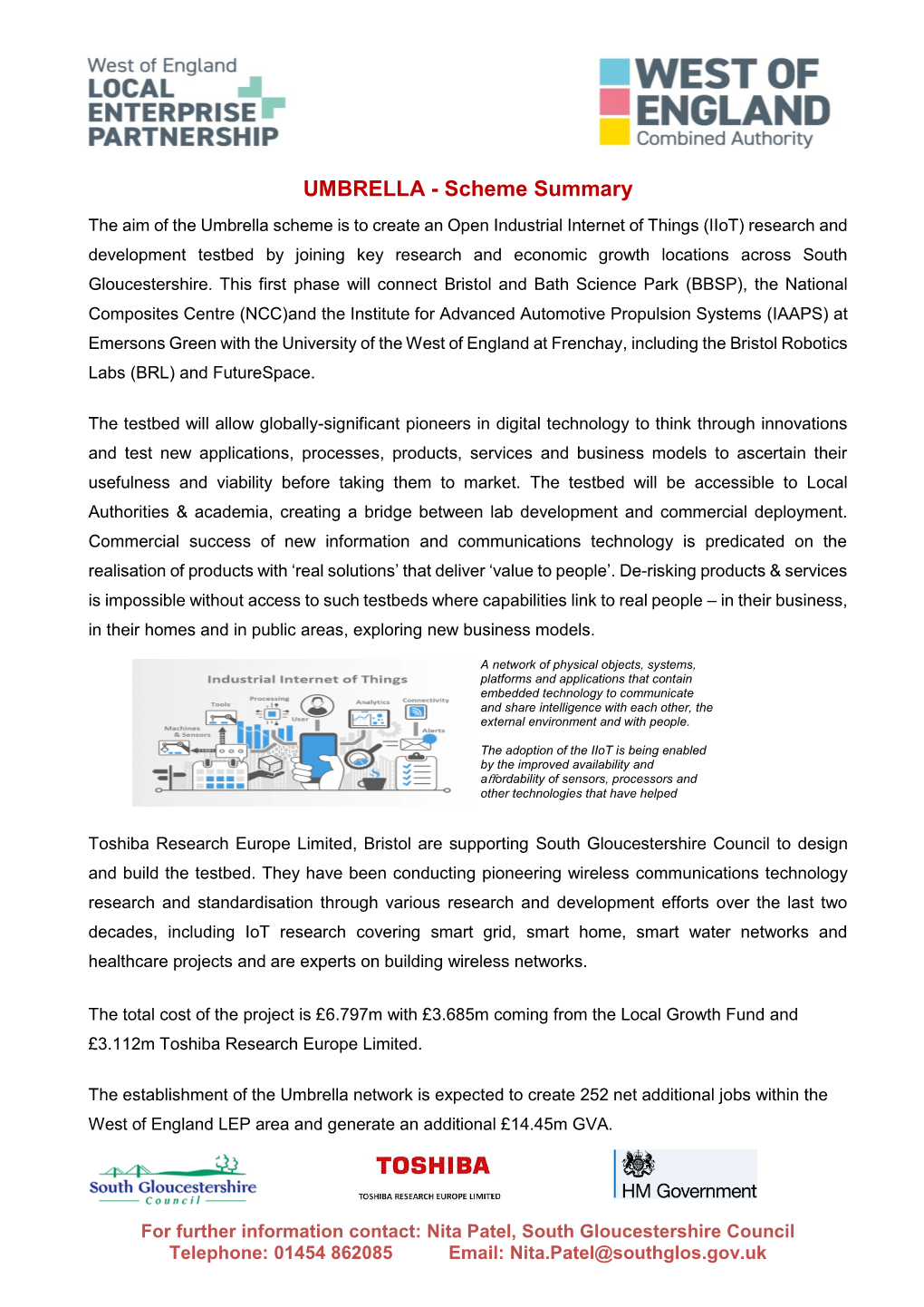 UMBRELLA - Scheme Summary