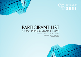 Participant List