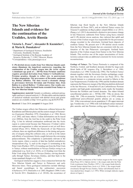 The New Siberian Islands and Evidence for the Continuation of The