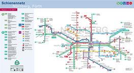 Schienennetz Nürnberg-Fürth