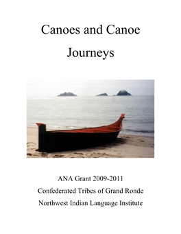 Canoe Curriculum 2 Introduction to the Canoe Curriculum