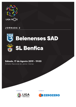 Belenenses SAD SL Benfica