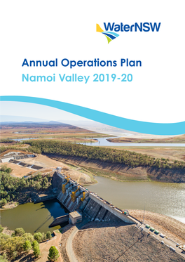 Annual Operations Plan Namoi Valley 2019-20 Acronym Definition