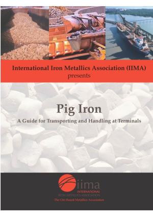 Pig Iron Sub-Committee, Chaired by Rodrigo Valladares, CEO of Viena Siderúrgica S/A, for Preparing and Editing the Information Presented in This Guide