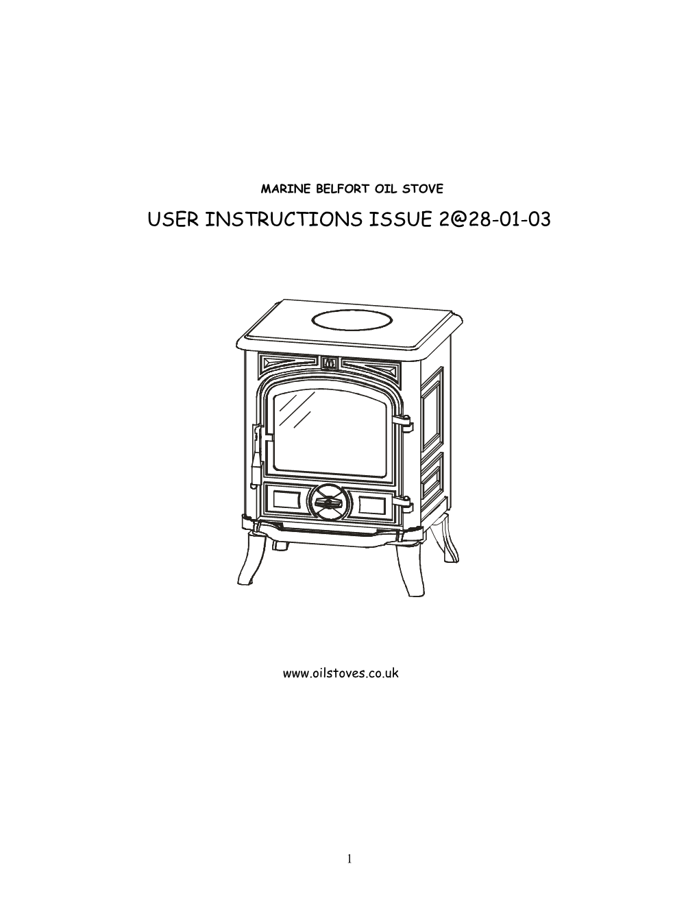 User Instructions Issue 2@28-01-03