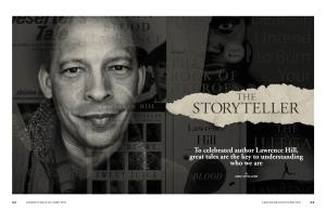 To Celebrated Author Lawrence Hill, Great Tales Are the Key to Understanding Who We Are