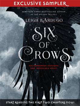 Six of Crows Chapter Sampler | Scholastic