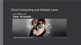 Cloud Computing and Related Laws