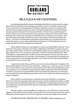 Béla Fleck & the Flecktones