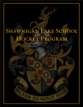 Shawnigan Lake School Hockey Program
