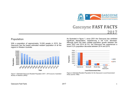 Gascoyne FAST FACTS 2017