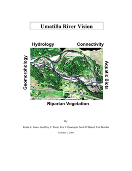 Umatilla River Vision