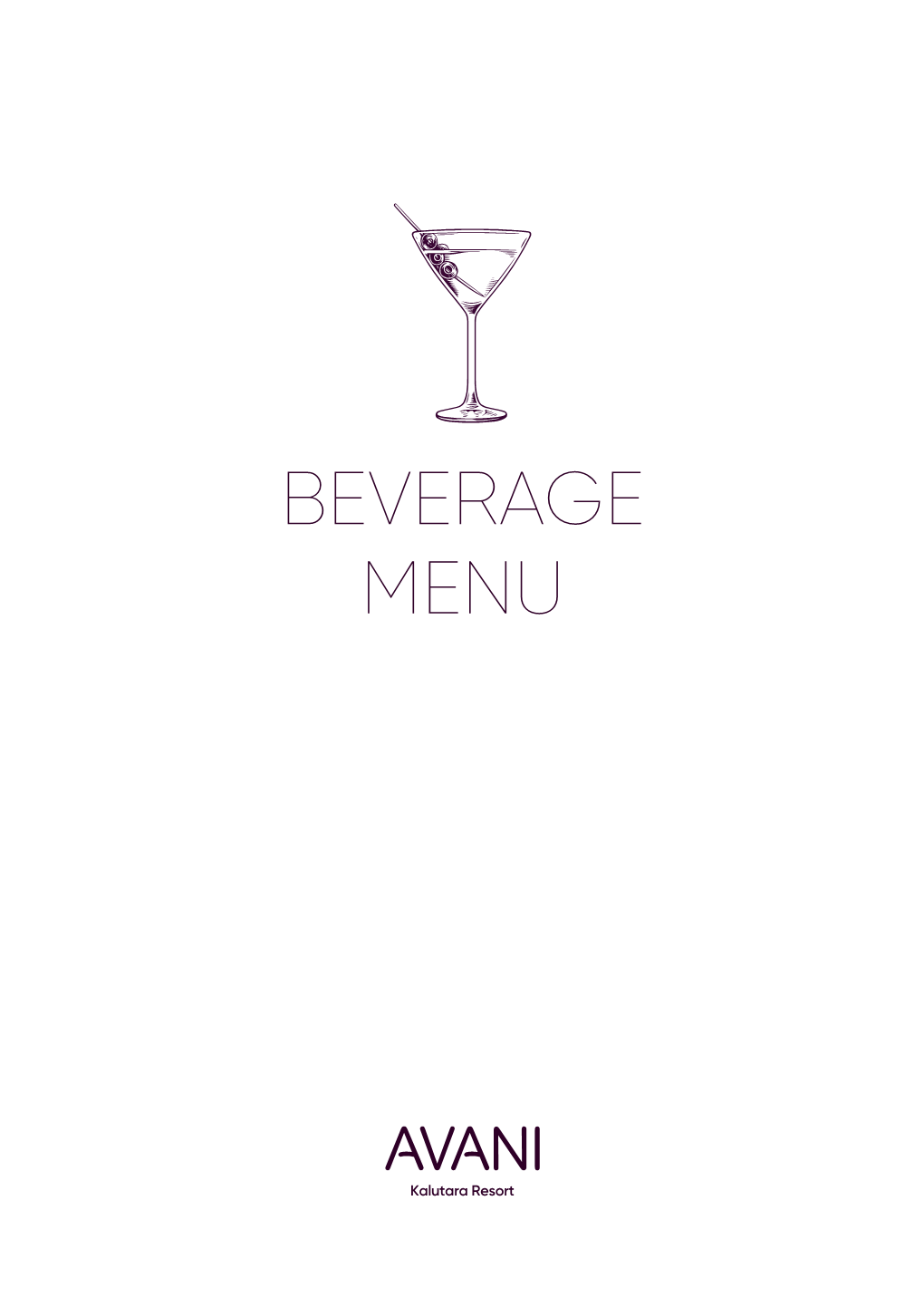 Avani Kalutara Resort Beverage