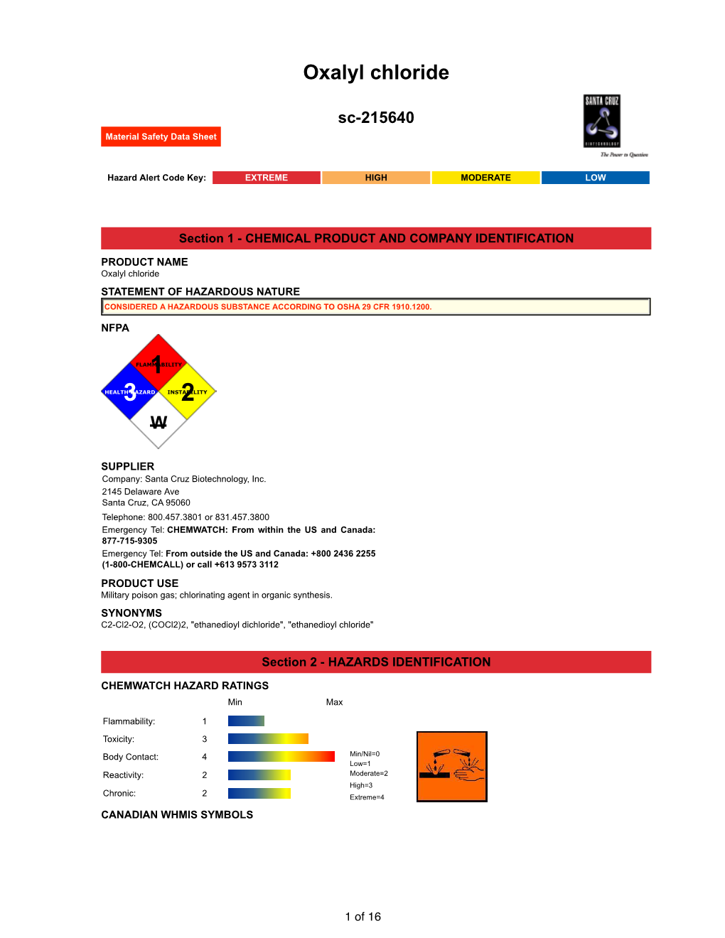 Oxalyl Chloride