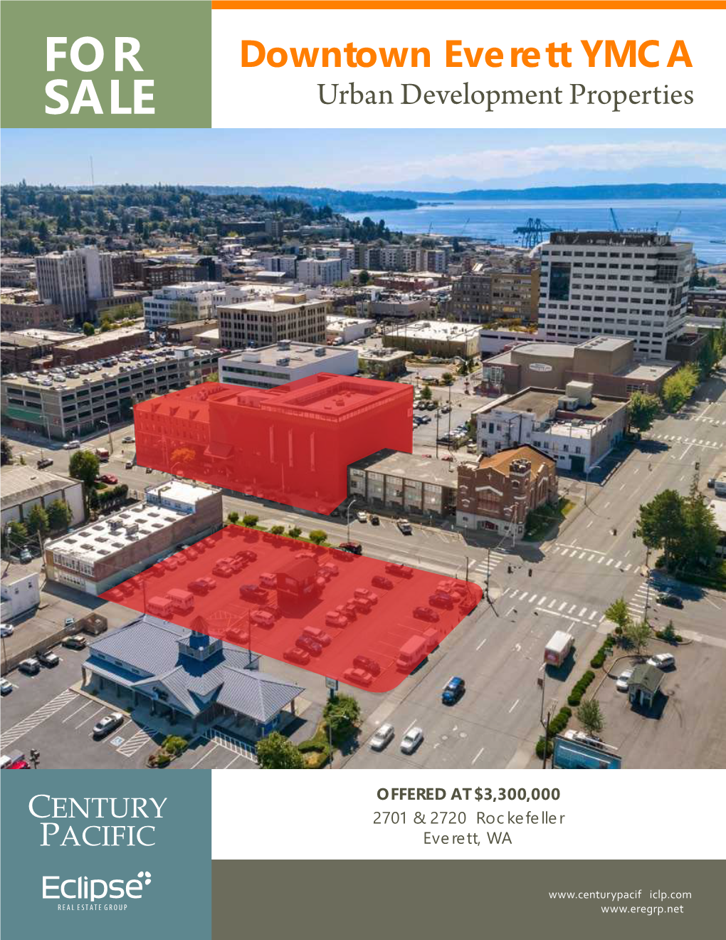 For Sale Approximately 1.25 Acres of Land in Everett, Washington (The “Property”)