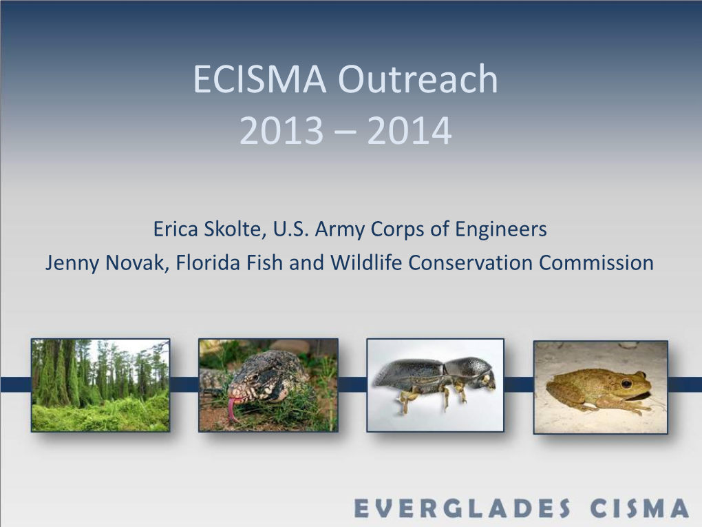 Overview of Everglades Invasive Species