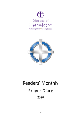 Reader Prayer Diary