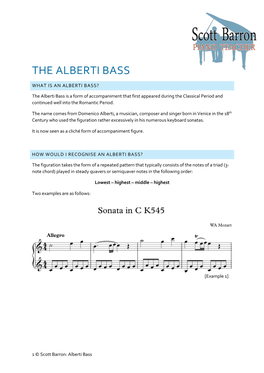 Alberti Bass