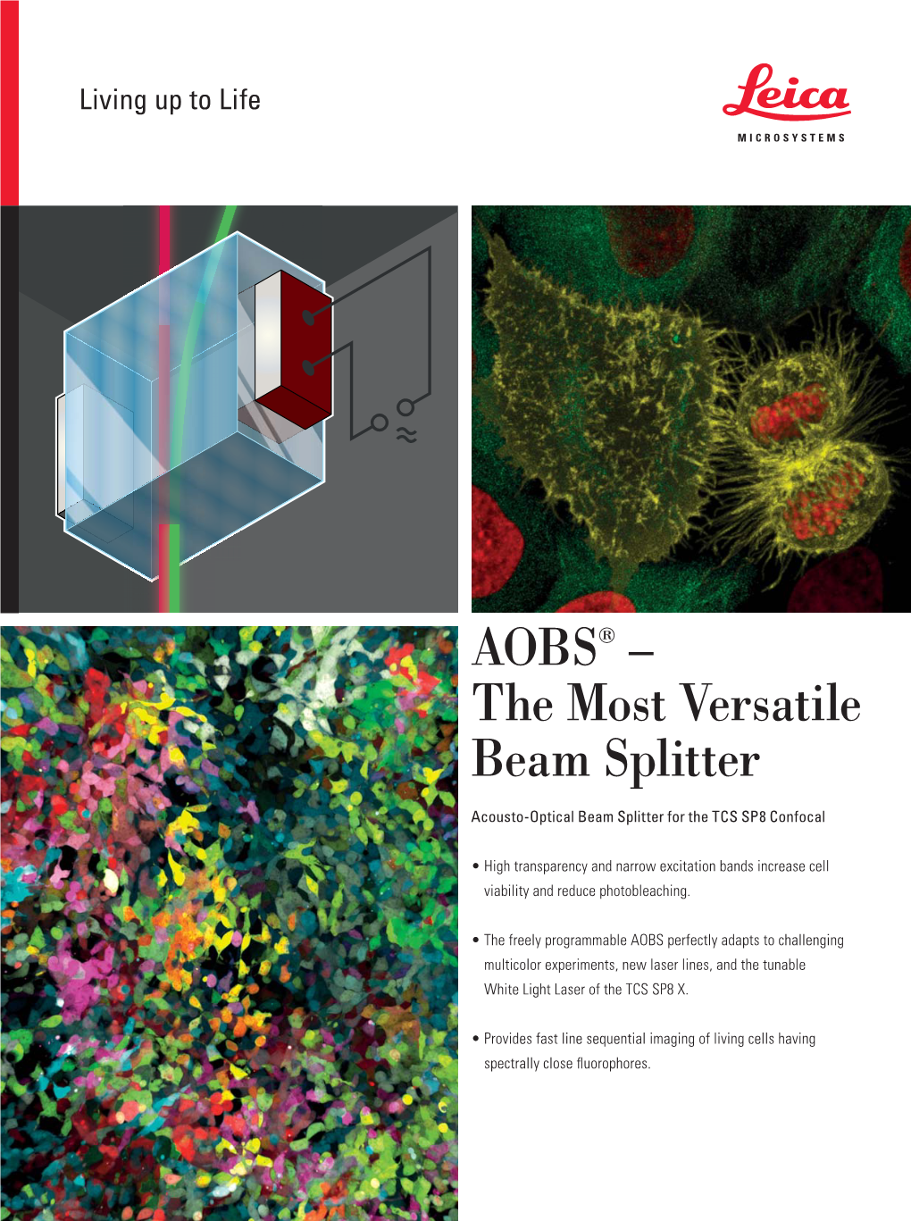 AOBS® – the Most Versatile Beam Splitter