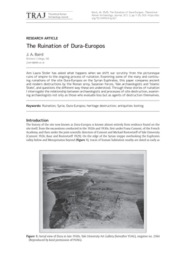 The Ruination of Dura-Europos