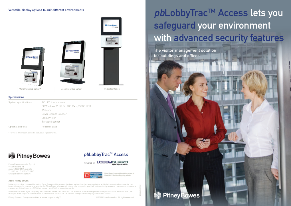 Pblobbytractm Access Lets You Safeguard Your Environment With