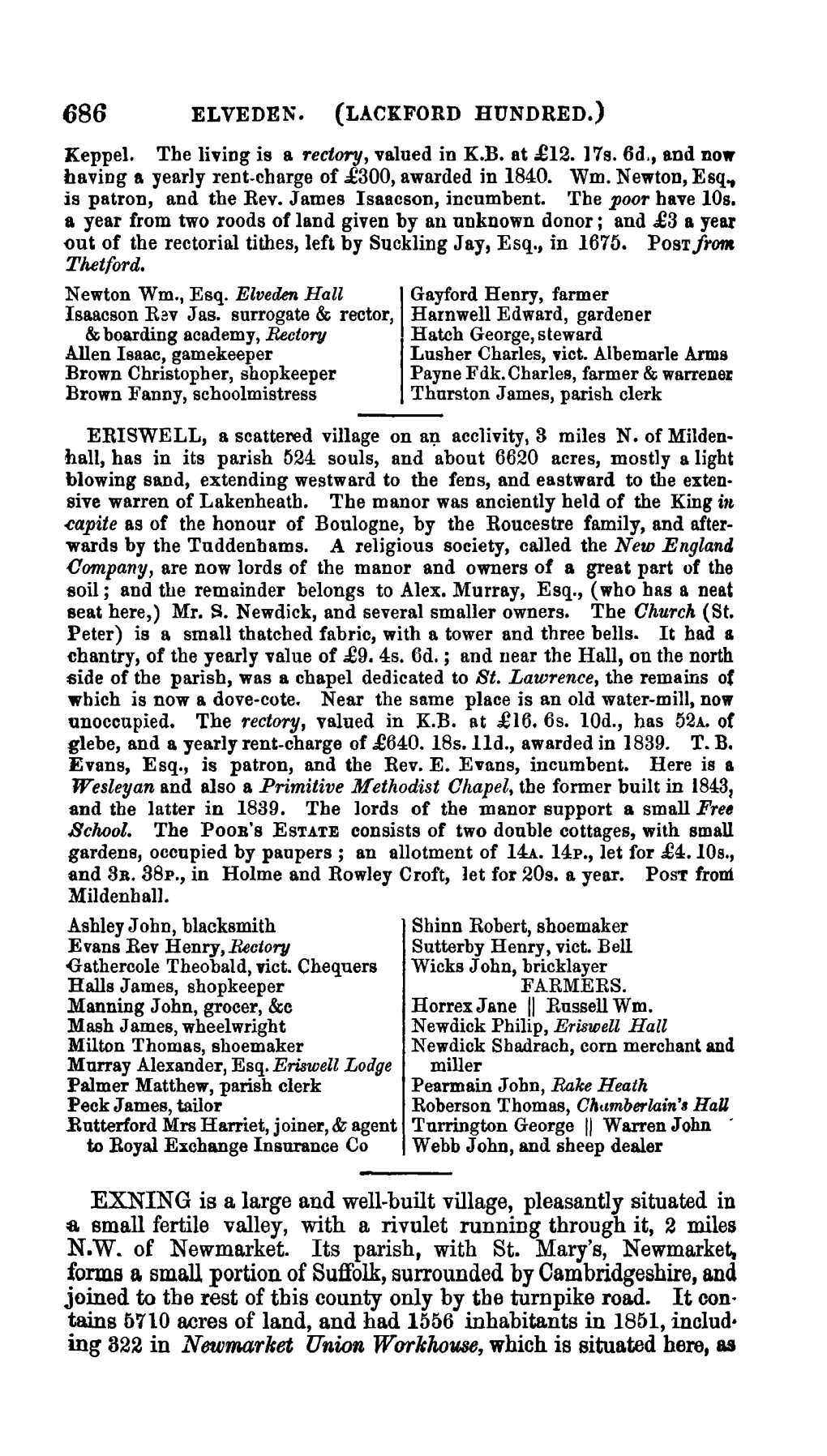 Forma A. Small Portion of Suffolk, Surrounded by Cambridgeshire, and Joined to the Rest of This County Only by the Turnpike Road