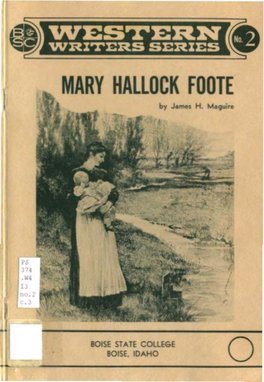 MARY HALLOCK FOOTE by