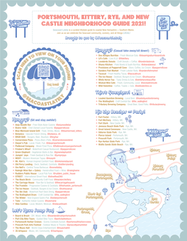 Portsmouth, Kittery, Rye, New Castle Guide!