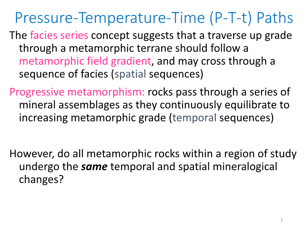 The Phase Rule in Metamorphic Systems