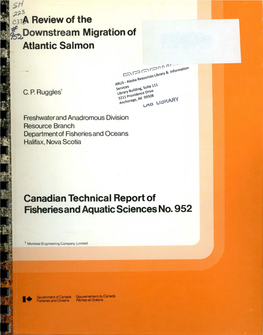 A Review of the Downstream Migration of Atlantic Salmon