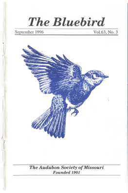 The Bluebird September 1996 Vo1.63, No