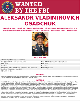 Aleksandr Vladimirovich Osadchuk