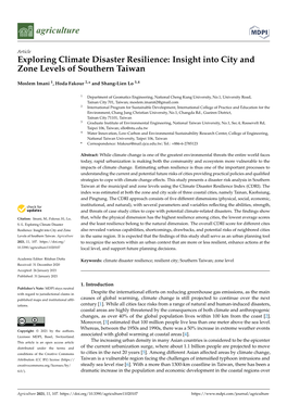 Insight Into City and Zone Levels of Southern Taiwan