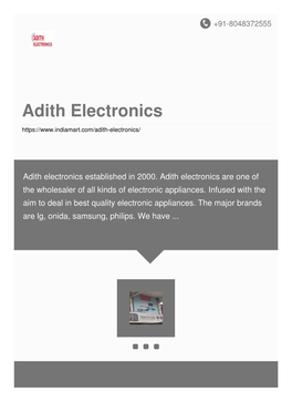 Adith Electronics