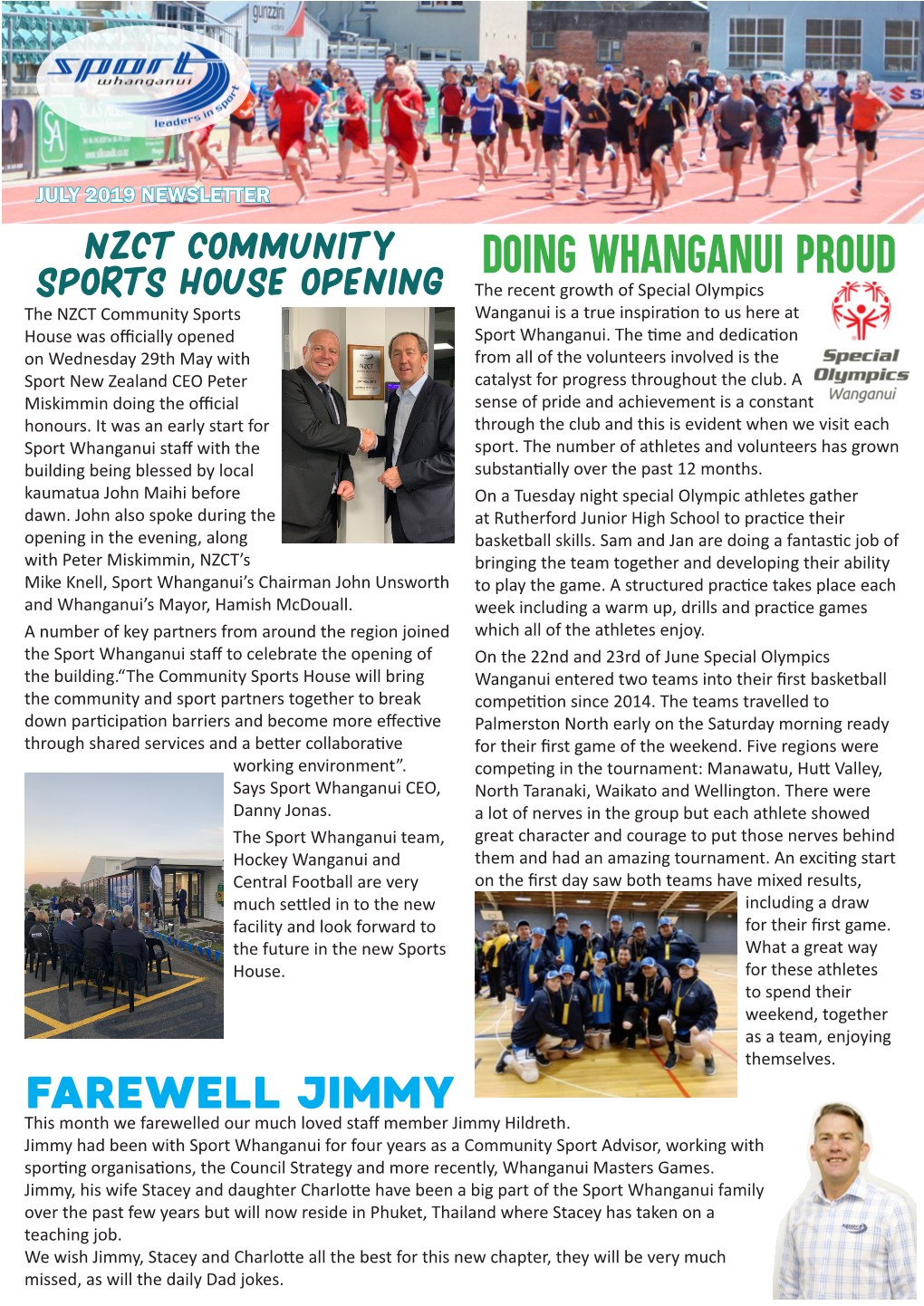 Doing Whanganui Proud FAREWELL JIMMY