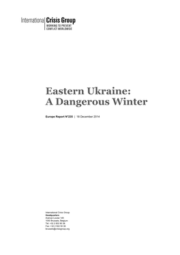 A Dangerous Winter