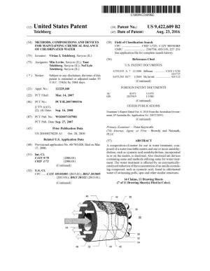 (12) United States Patent (10) Patent No.: US 9.422,609 B2 Teichberg (45) Date of Patent: Aug