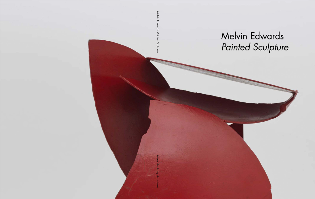 Melvin Edwards Painted Sculpture Alexander Gray Associates