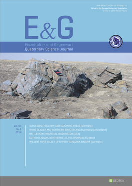 E&G Quaternary Science Journal Vol. 63 No 1