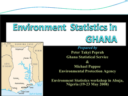 Session 02-4 Environment Statistics in Ghana