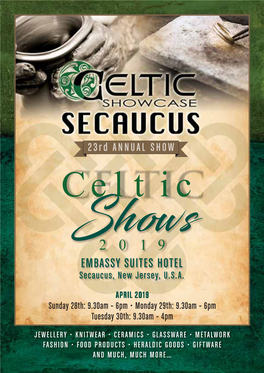 Celtic Shows 2019 EMBASSY SUITES HOTEL Secaucus, New Jersey, U.S.A