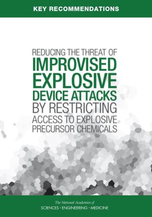 Reducing the Threat of Improvised Explosive Device Attacks by Restricting Access to Explosive Precursor Chemicals