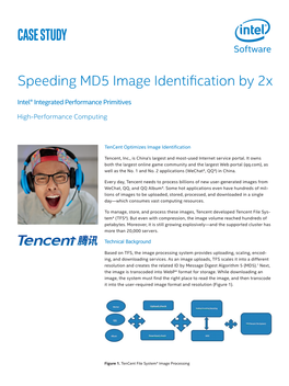 Tencent Speeds MD5 Image Identification by 2X
