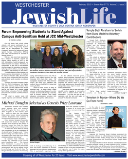 Westchester Jewish Life Teens Commemorate Dr