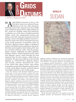 Grids and Datumsâšrepublic of Sudan