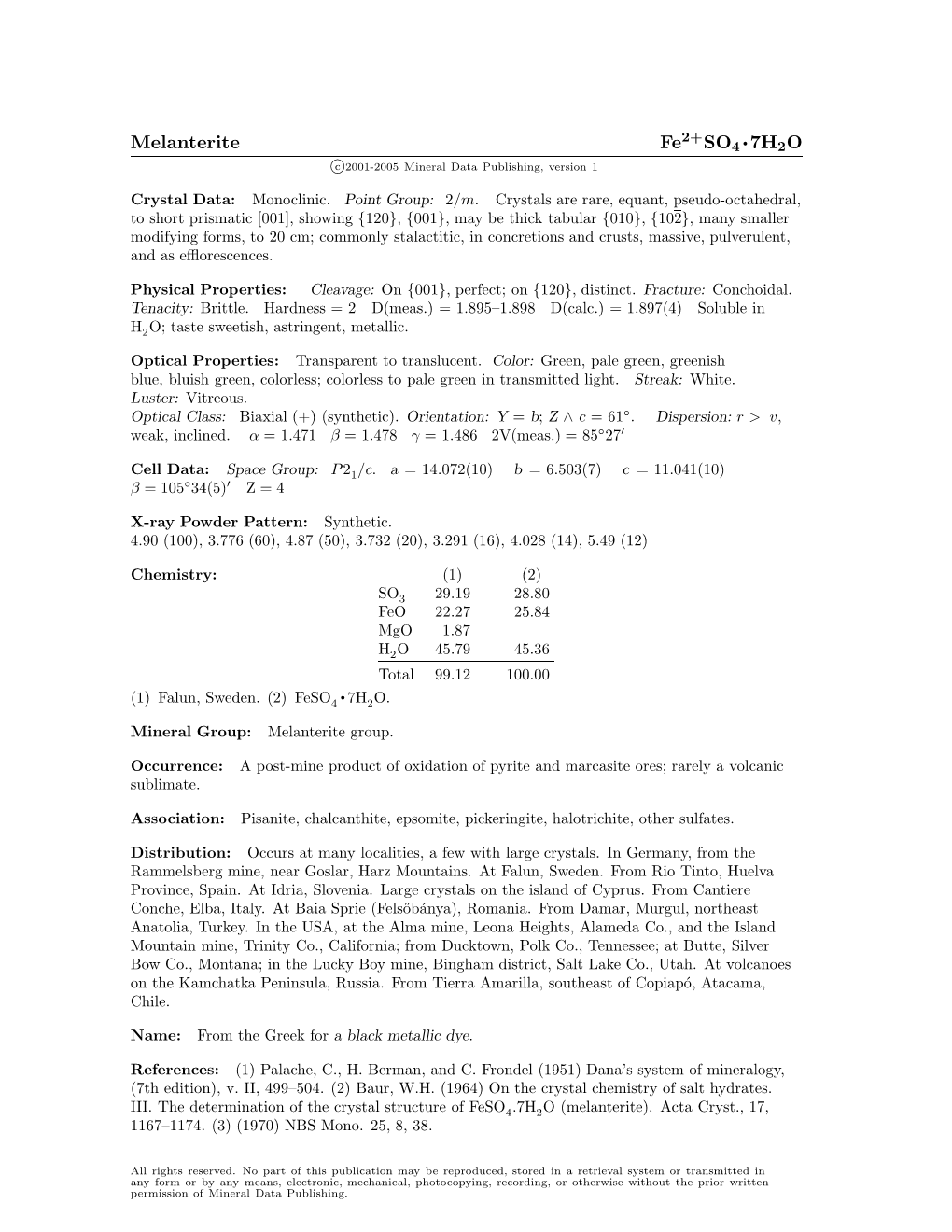 Melanterite.Pdf