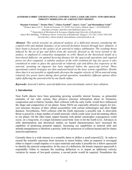 Paper Studies the Evolution of the Ejected Particles, the Region Where They Orbit and the Time the Orbit Can Be Considered Clear of Most Hazards