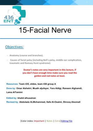 15-Facial Nerve